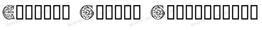 Encient German Gothi字体转换